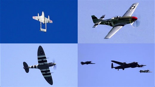 How A Norwegian Vampire Jet Lit Up the Sky Beside Britain’s Greatest Warbirds