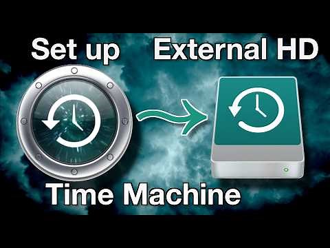 Mac OSX: Set-up External Hard Drive for Time Machine