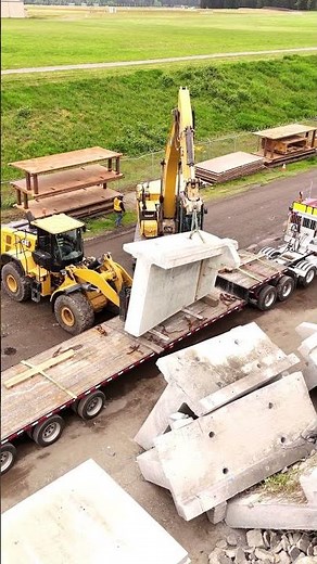 Reece Aggregates & Recycling - Unloading Concrete