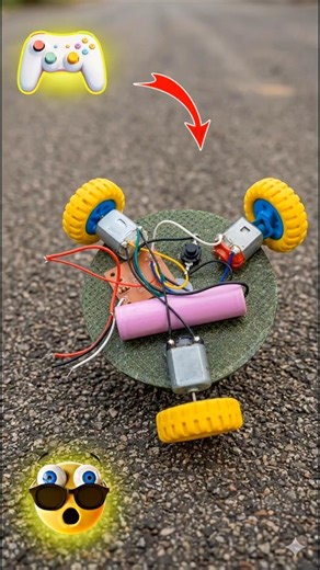 making remote control circle car project amazing car design#viral #science #project