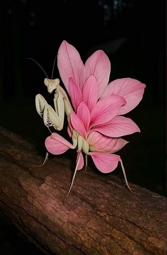 Mante religieuse orchidée : ses allures de fleur exotique si efficaces pour attirer les proies.