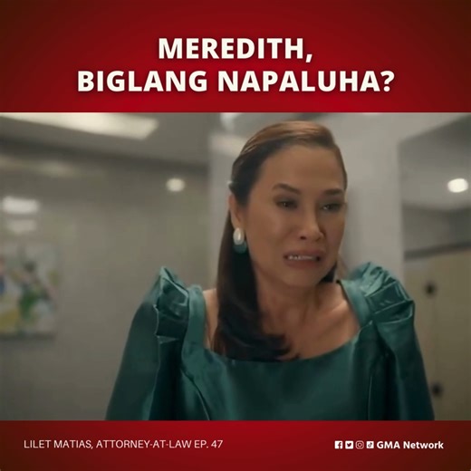 3M views · 43K reactions | #LiletMatiasAttorneyAtLaw #Highlights: Bigla na lang napaluha si Meredith habang ini-interrogate si Ces!   Lilet Matias, Attorney-At-Law Episode 47 | May 9, 2024 #LMAALBadgeringWitness | GMA Network | Facebook