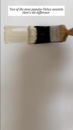Two of the most popular Dulux neutrals — here's the real difference