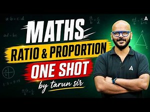 Complete Ratio and Proportion One Shot | Ratio and Proportion for All SSC Exams | Maths By Tarun Sir
