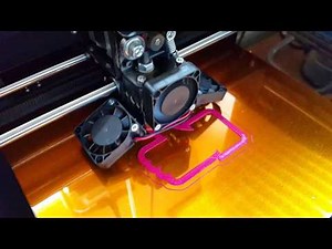 CraftBot Plus 3D-nyomtató teszt