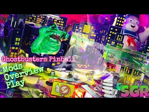 Stern GHOSTBUSTERS Pinball Machine - Mods - Overview - Gameplay