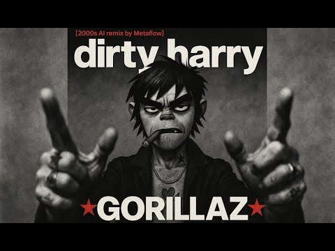 Dirty Harry - Gorillaz Inspired AI Psycho Album Mix - | Trip-Hop, Alt Hip-Hop