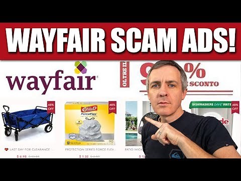 Scam Alert: Fake Wayfair Clearance and Outlet Sale Websites in Facebook Ads (2024)