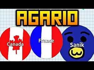 Agario (Agar.io) FR #2 | VIVE LA FRANCE!