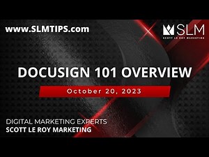 Docusign 101 Overview - 10/20