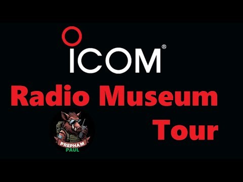 ICOM HQ Radio Museum Tour - 4k
