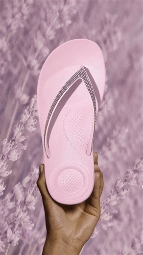 14K views · 60 reactions | Summer vacation ready? You need these. Our iQushion™ Flip-Flops are ergonomically engineered, super-cute, and deliver unbeatable cush all day long. So, whether you're wandering out for an ice cream, hitting the beach or lounging in the sun, your feet will feel (and look) fabulous. | FitFlop | Facebook
