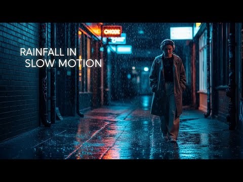Rainfall in Slow Motion With Lyrics