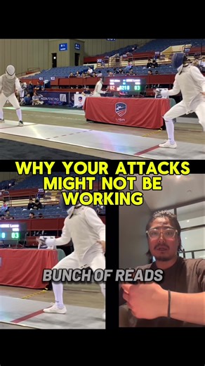 You’re only as fast as your ability to timely change speed - Fencing Full breakdown of the bout on my YouTube channel: @shuyaishizuka