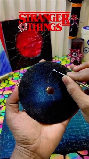 Turning a CD into a Monster! (Stranger Things)