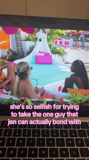 “i can never cheat on people” #fyp #loveislandusa #loveislandseason8 #casaamor #newepisode love island usa season 8 casa amor episode 21 jen and kenzie drama fyo viral trending