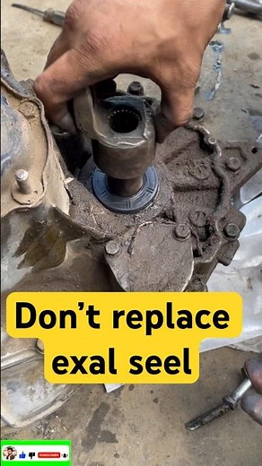 CV joint shaft oil seal replacement quick Excel seal replacement transmission seal bmw Audi