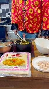 🧑‍🍳Chicken Curry Spring Rolls 🙏 Please share my video 🥲 #ChickenCurry #springrolls #springrollrecipe | Rice Bowl Derry