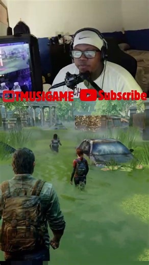 The most awkward water moment in The Last of Us #lastofus #shorts