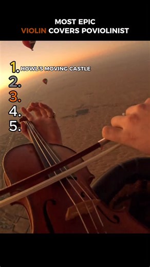 Ryan Naeseh on Instagram: "MOST EPIC VIOLIN COVERS ❤️#violin #covers #ghibli #goldenbrown"