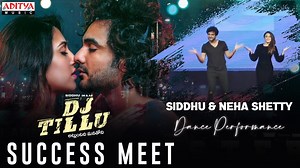 Siddhu & Neha Shetty Romantic Dances Performance | #DJTillu Success Meet | Vimal Krishna | Aditya Music