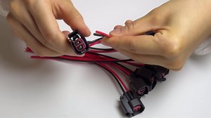 8 Pcs Fuel Injector Connector Pigtail Wire EV6 EV14 USCAR Fit for Dodge LS2 LS3 GM Ford