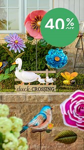Visit your local Hobby Lobby® to shop 40% off garden decor while supplies last. 🪴 | Hobby Lobby