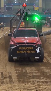 "Perkins Brothers" Limited Pro Diesel Truck pulling during the 2025 Kentucky Invitational Truck and Tractor Pull! The TNT Truck & Tractor Pullers return to Alltech Arena in Lexington, KY on January 1-2-3, 2026! #Kentucky #Trucks #Diesel | JP Pulling Productions