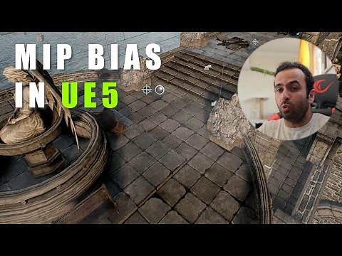Texture Mip Bias in texture streaming in UE5