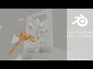 (Blender) Cell fracture fast tutorial
