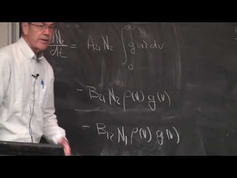 Lasers & Optoelectronics Lecture 14: Lineshape & Broadening (Cornell ECE4300 Fall 2016)