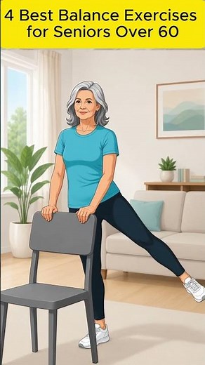 4 Best Balance Exercises for Seniors Over 60