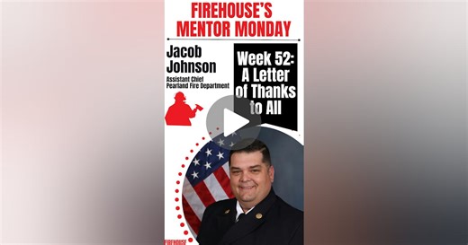 Firehouse's Mentor Monday: A Letter of Thanks to All