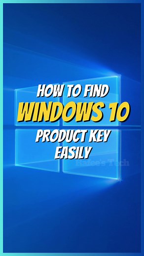 Easy Ways to Find Your Windows Key