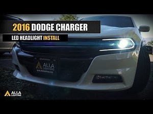 How To Replace | Upgrade 2016-2019 Dodge Charger LED Headlight Bulbs
