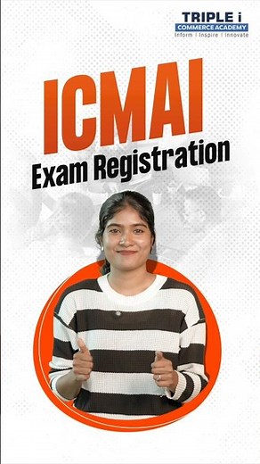ICMAI Exam Registration!