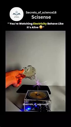 Scisense on Instagram: "When electricity flows through circuits, plasma, or high-voltage fields, it can move, branch, and react in ways that look almost alive. These patterns form because electric charges follow paths of least resistance, creating pulses, arcs, and flickering motions that resemble living behavior. It’s pure physics—but visually, it feels like electricity has a mind of its own. ⚡ #Electricity #PhysicsInAction #Plasma #HighVoltage #ScienceVisuals #TechWonder"