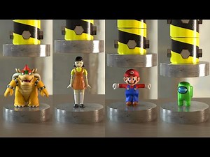 Best Hydraulic Press Moments | Satisfying Crushing Compilation 😁