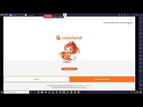 Crunchyroll en PC Premiun y Gratis || instalar Crunchyroll en PC BlueStack Actualizado 2020