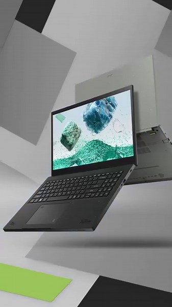 The Aspire Vero- where sophistication and style comes together in an eco-friendly design. From serene Cypress Green, solid Cobblestone Grey to deep Mariana Blue, each hue comes with an OceanGlass™ Touchpad and a paint-free chassis made with 40% PCR! https://acer.link/46BdMz8 | Acer | Facebook