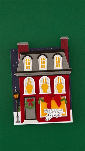 Deck the Halls, But Make It a House! 🎄 Christmas Cardmaking with Yana Smakula