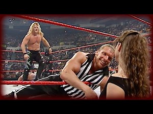 HHH and Stephanie manipulate Chris Jericho's Intercontinental Title Match: RAW IS WAR, May 08, 2000
