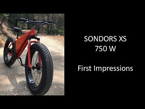 SONDORS XS Test Ride and First Impressions