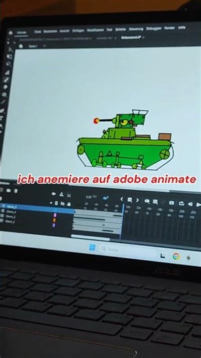 ich anemiere auf adobe animate