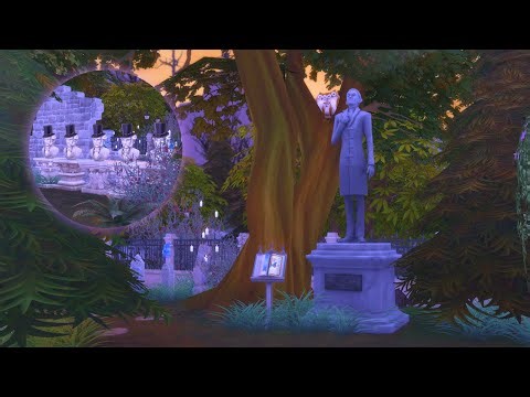 Haunted Mansion Cemetery | The Disney Save #144 | Sims 4 Save File Speed Build