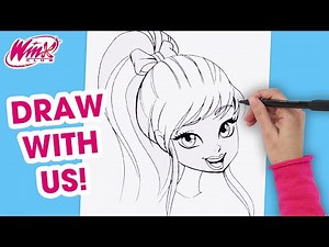 Winx Club Season 8 - How to Draw Stella - Easy TUTORIAL