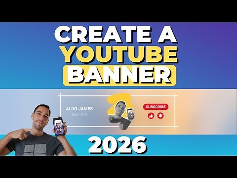 How To Create A Youtube Banner (Free) 2026