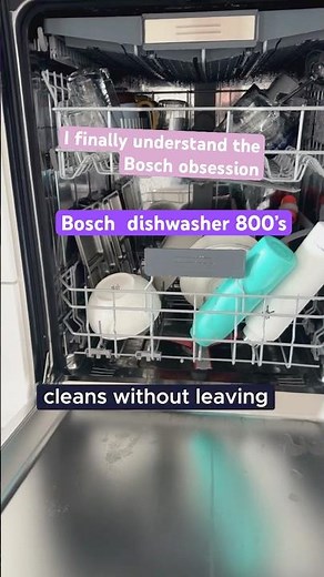 This Bosch Dishwasher Is SO Quiet