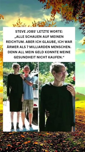 Steve Jobs’ Letzte Worte: Reichtum kann Gesundheit nicht kaufen
