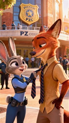Zootopia 2: Judy & Nick as a Real Couple 🐰🦊❤️ #shorts